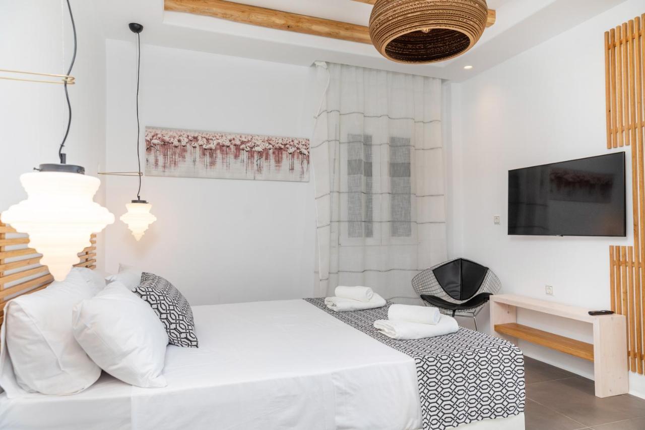 Naxos Downtown Apartments & Suites Naxos City Exteriör bild
